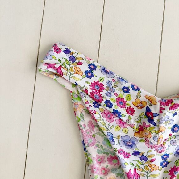 LoveShackFancy x Hurley Reversible Floral Bikini Bottom - Picture 2 of 14